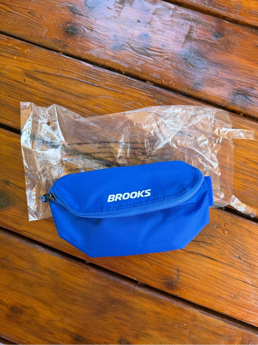 Brooks Royal Blue Running Waist Pouch